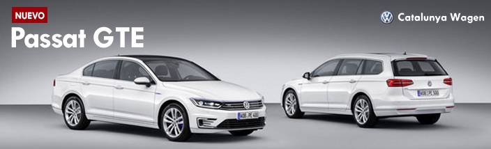 El Nuevo Passat GTE se presenta en el Salón del Automóvil de París con un sistema híbrido enchufable.