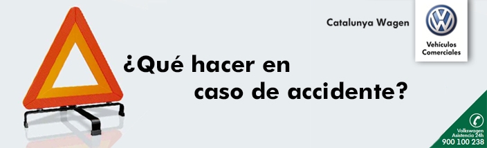 ¿Qué hacer en caso de accidente?