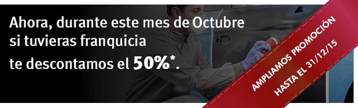 50% de descuento en tu franquicia hasta el 31 de diciembre del 2015