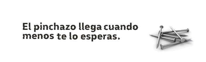 El pinchazo llega cuando menos te lo esperas