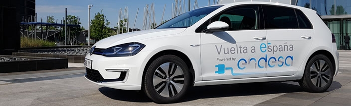 La Vuelta, un recorrido sin emisiones por 19 ciudades con Volkswagen e-Golf