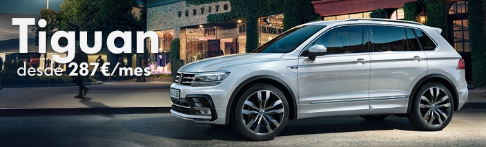 Nuevo Tiguan desde 287 €/mes en Volkswagen Barcelona 