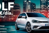 Nuevo Volkswagen Golf por 10 € + IVA  al día 