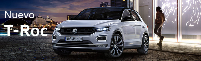 Nuevo T-Roc  desde 19.600€*