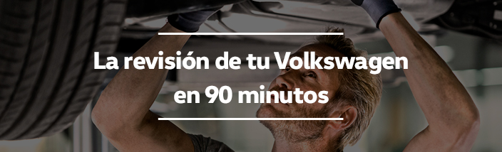 La Revisión de tu Volkswagen en solo 90 minutos