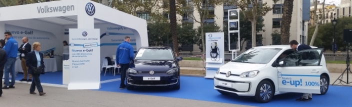 Prueba el Volkswagen e-Golf el 6 y 7 de Octubre en Arc del Triomf